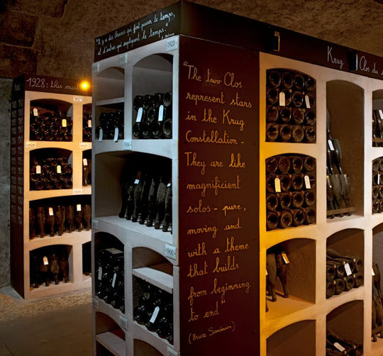 Weinkeller mit Vinicase Steinregalen